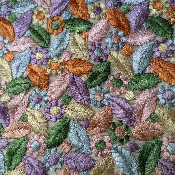 60s Vintage Embroidered Handbag - Picture 3 of 11